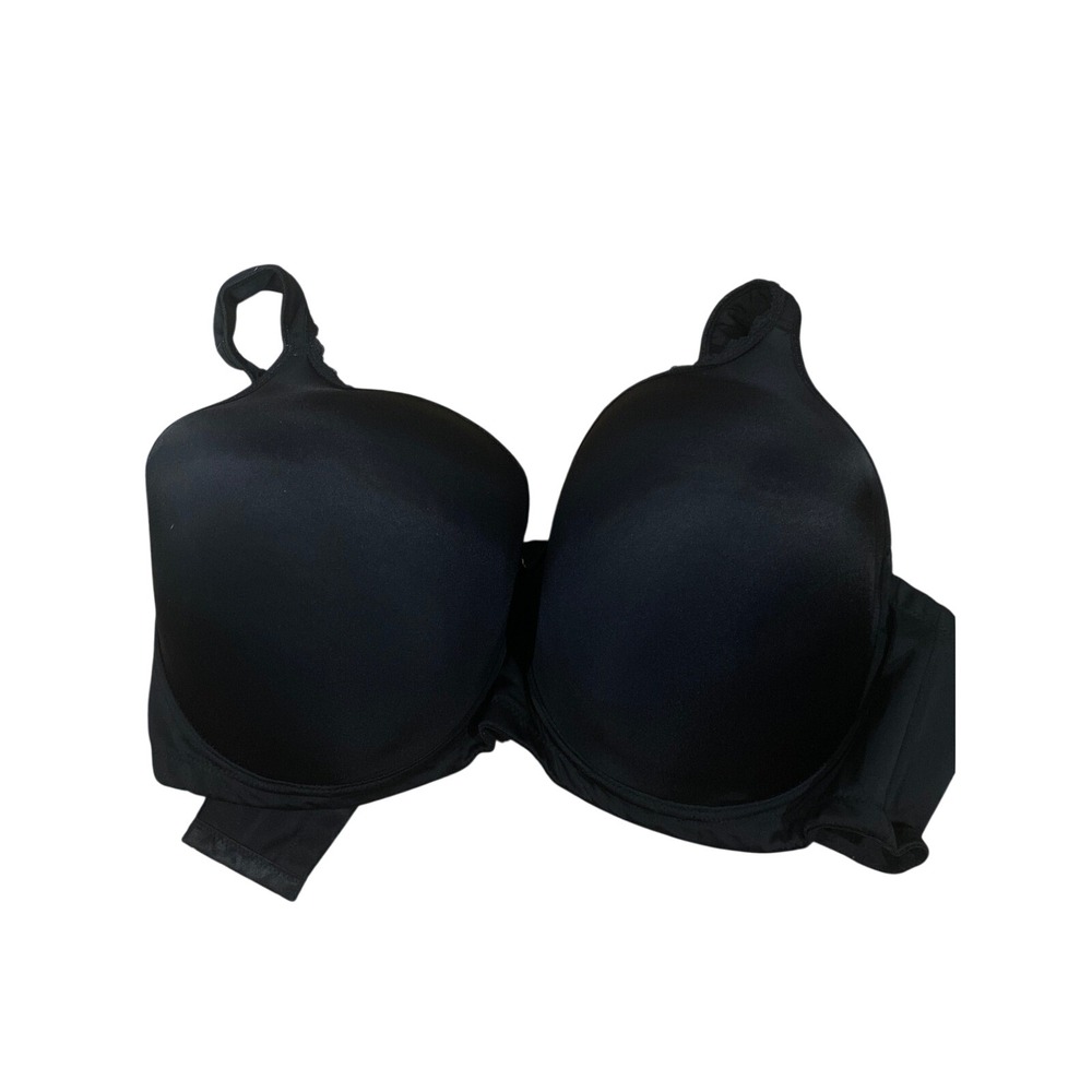#348 Black Women Ashley Stewart Butterfly Molded Cup Underwire Bra